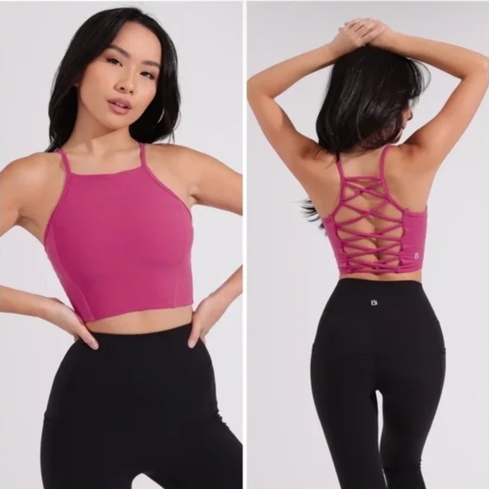 Buffbunny Ivy Crop in Sugar Plum